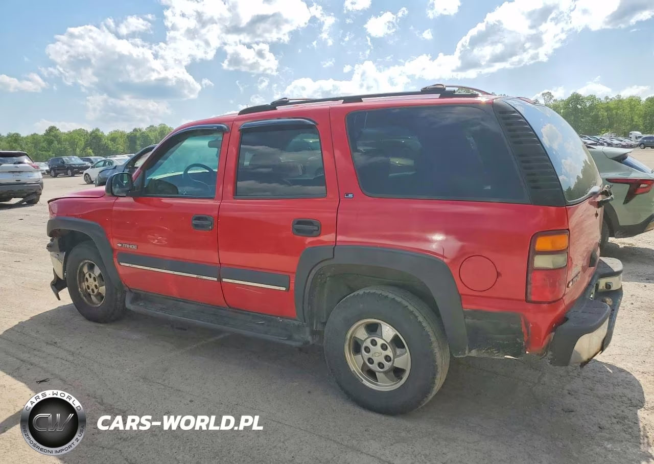 2002 Chevrolet Tahoe K1500 VIN:1GNEK13Z62R134209 - 2