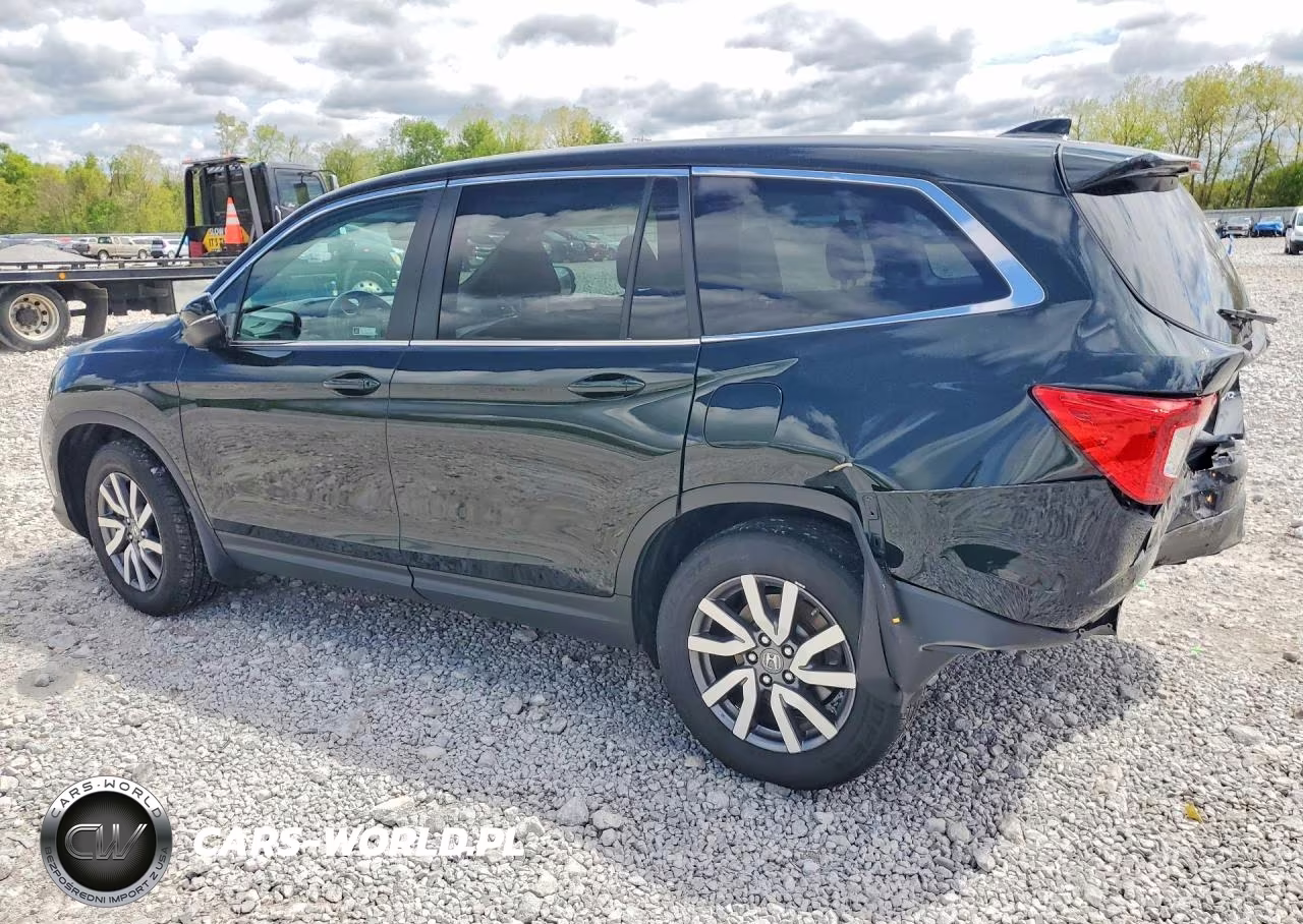 2019 Honda Pilot Exl VIN:5FNYF6H55KB036811 - 2