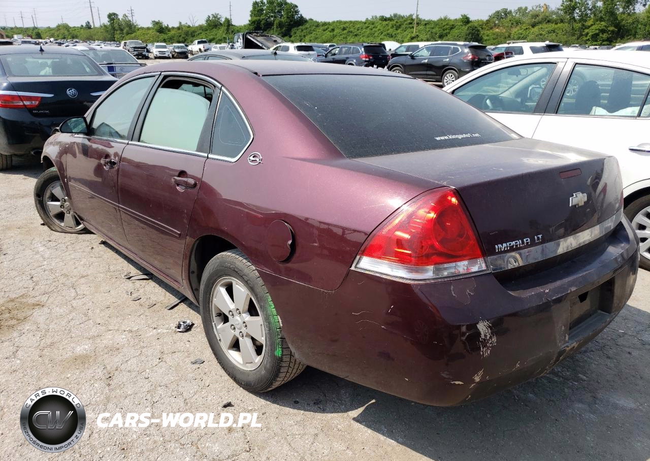 2007 Chev Impala Lt VIN:2G1WT58N279268524 - 2
