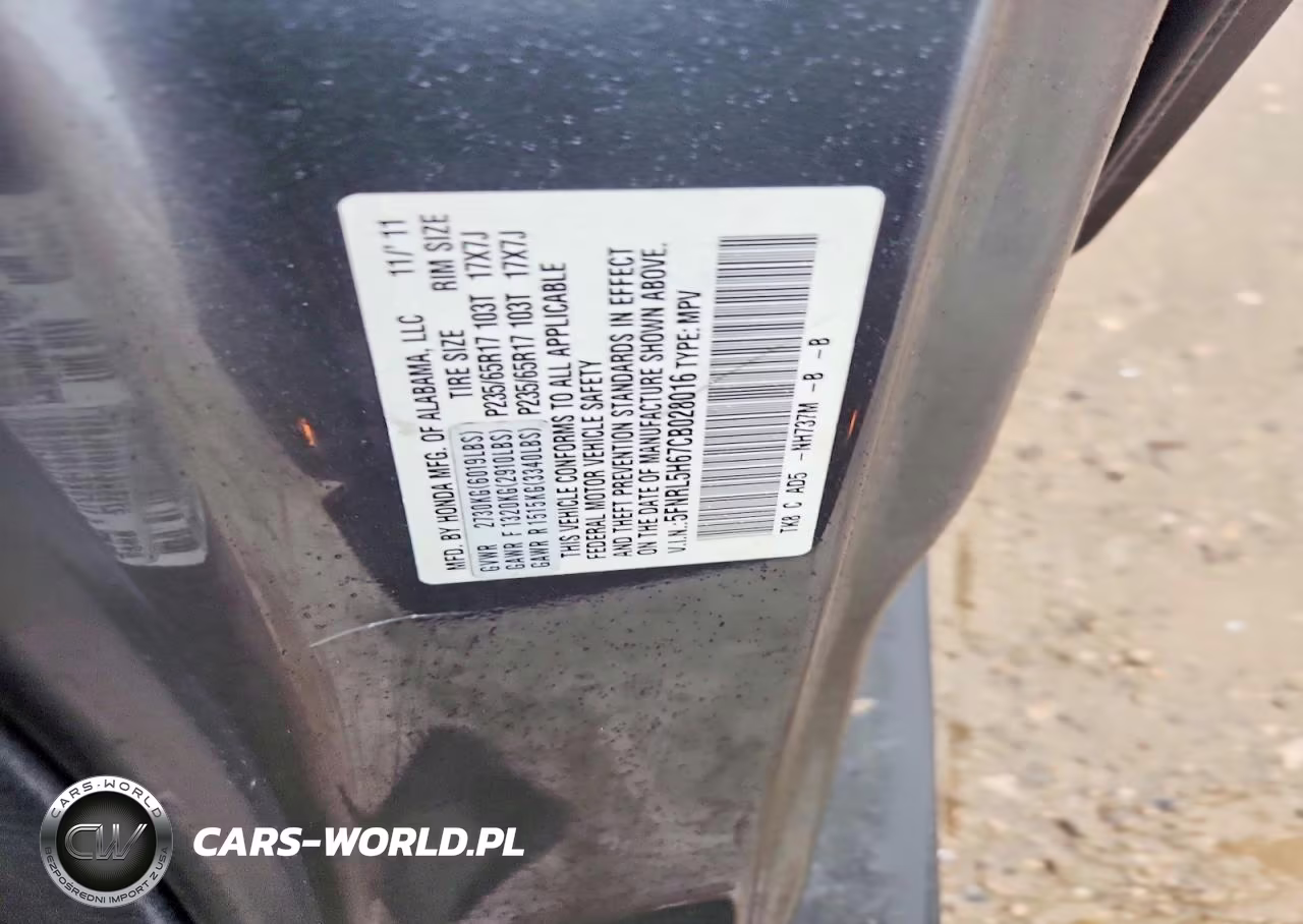2012 Honda Odyssey Exl VIN:5FNRL5H67CB028016 - 13