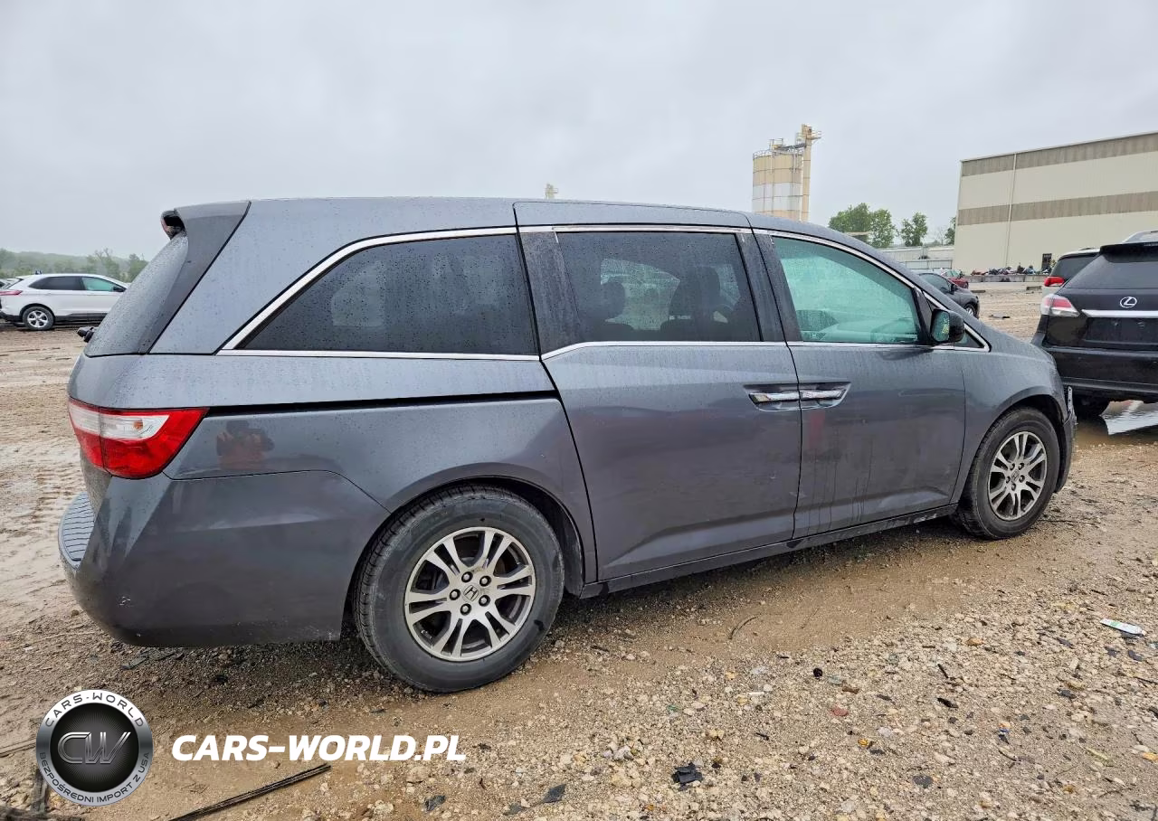 2012 Honda Odyssey Exl VIN:5FNRL5H67CB028016 - 3
