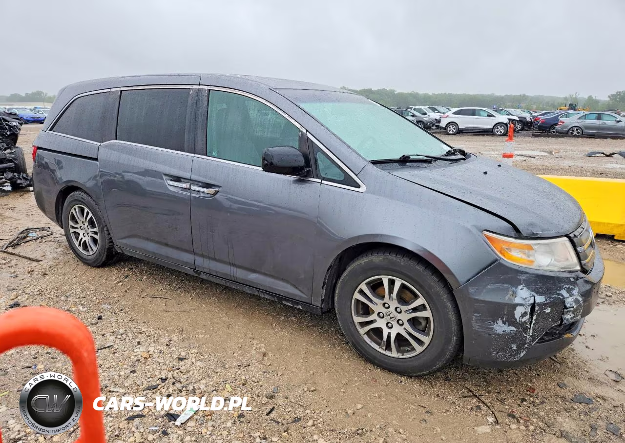 2012 Honda Odyssey Exl VIN:5FNRL5H67CB028016 - 4