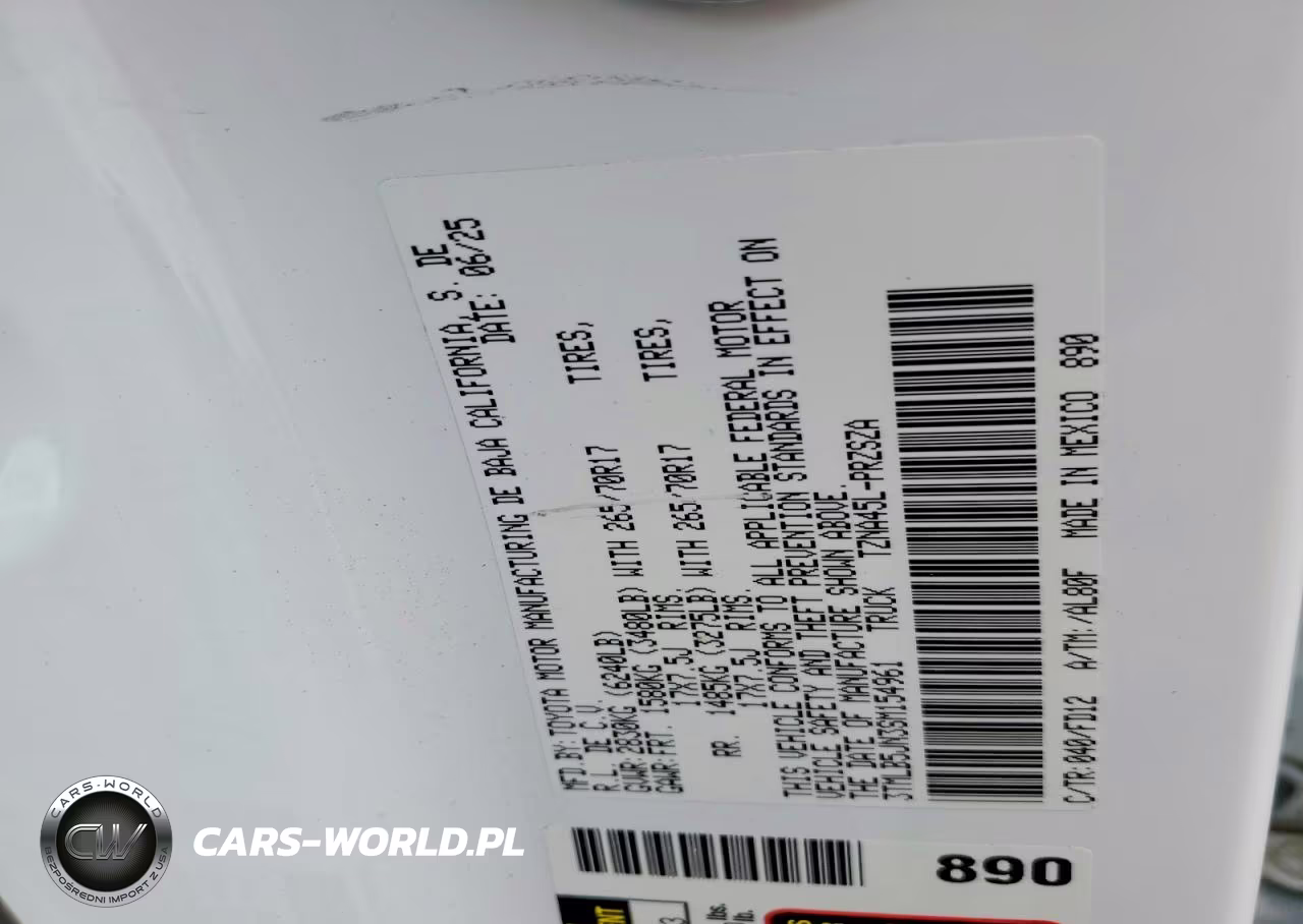 2025 Toyota Tacoma Trd Off-Road VIN:3TMLB5JN3SM154961 - 12