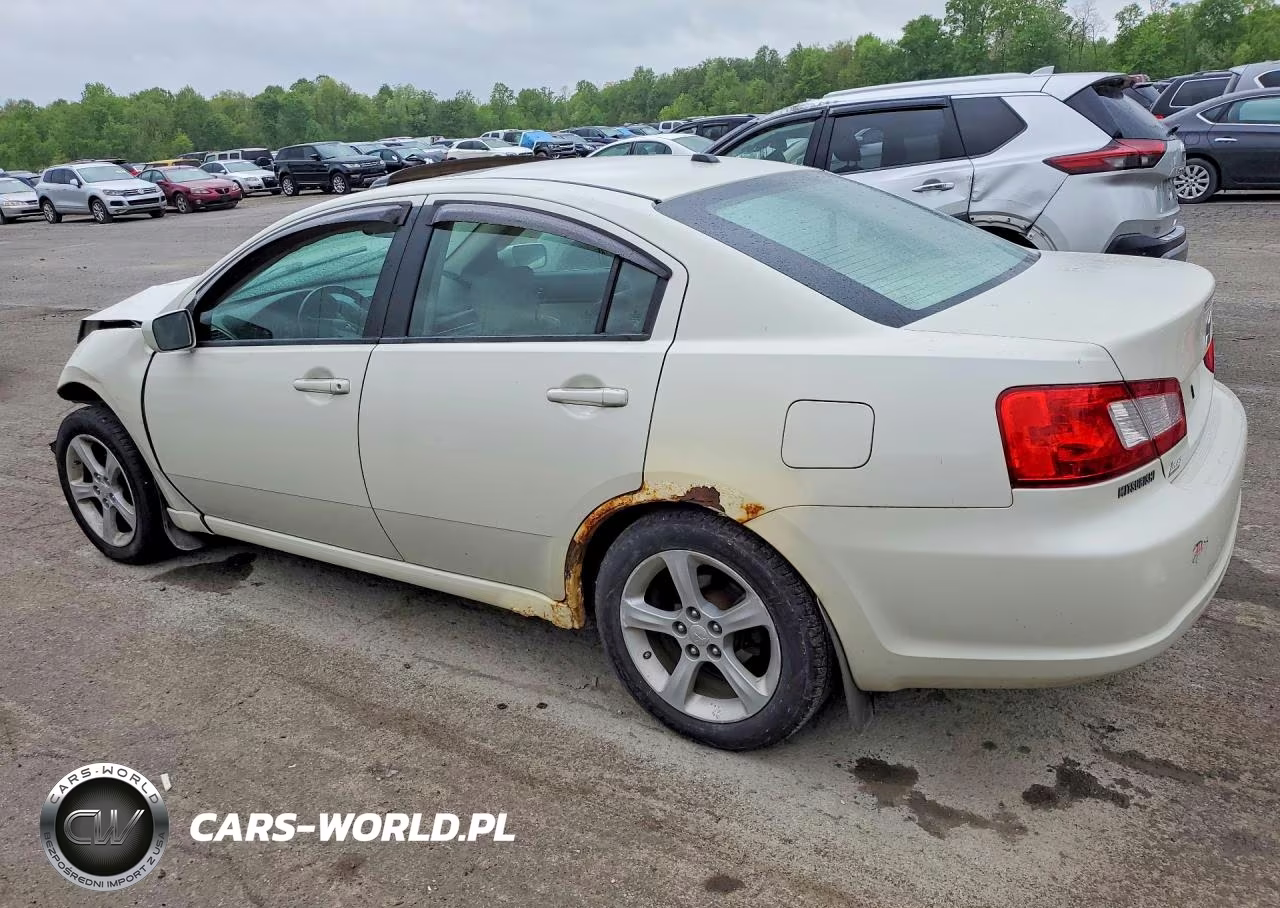 2009 Mitsubishi Galant Es VIN:4A3AB56F29E031111 - 2