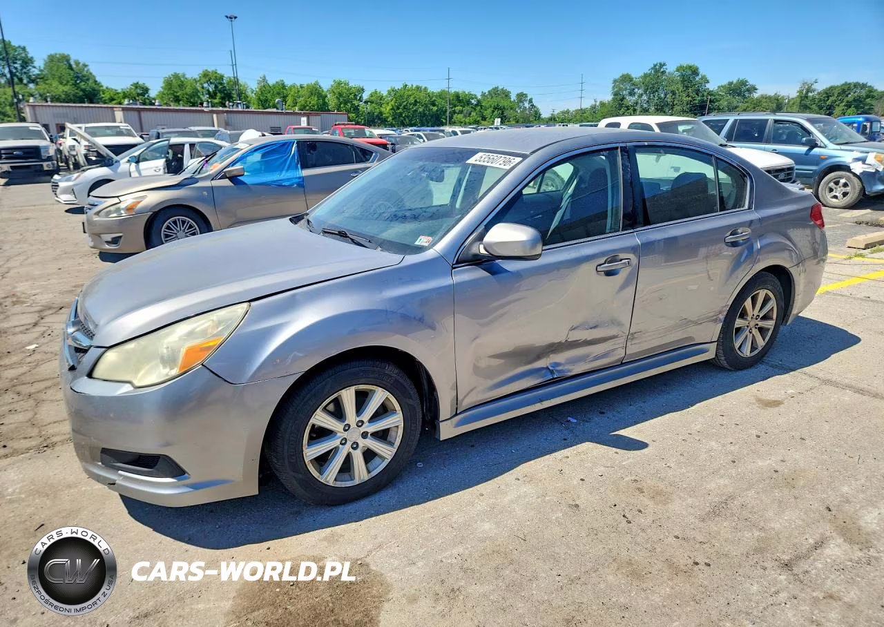 2011 Subaru Legacy 2.5I Premium VIN:4S3BMBC65B3242096 - 1