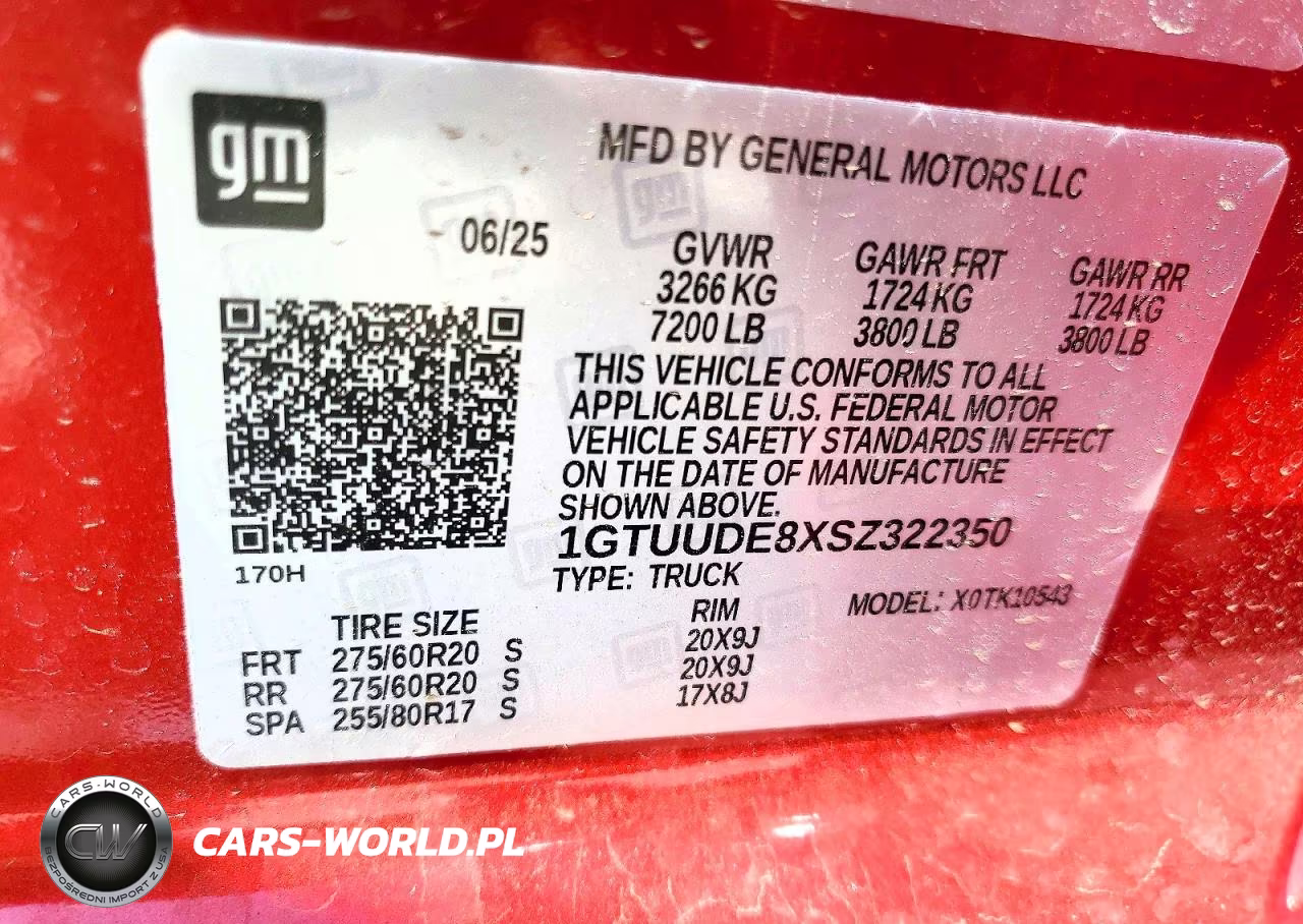 2025 GMC Sierra K1500 Slt VIN:1GTUUDE8XSZ322350 - 12