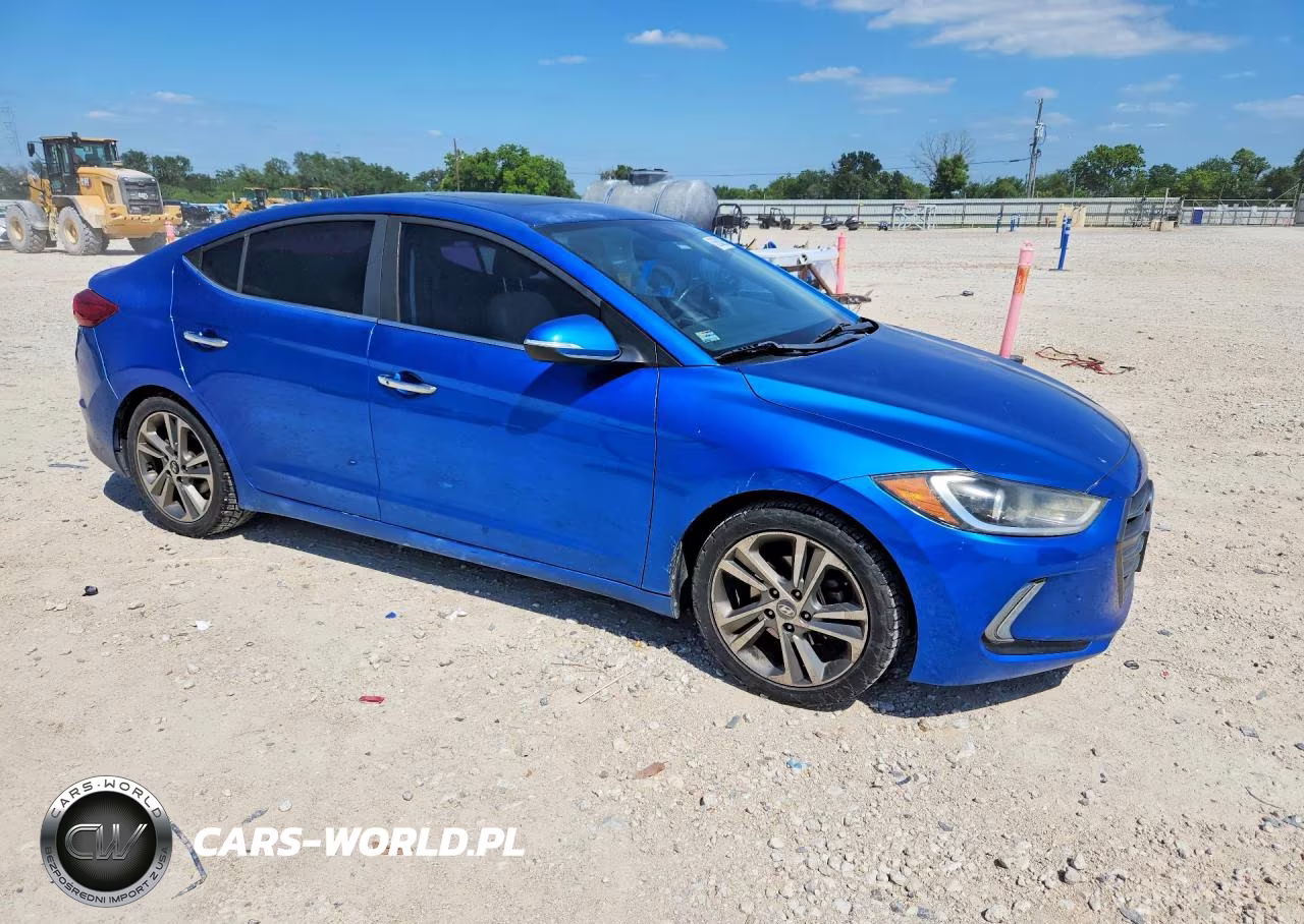 2017 Hyundai Elantra Limited VIN:5NPD84LFXHH069567 - 4