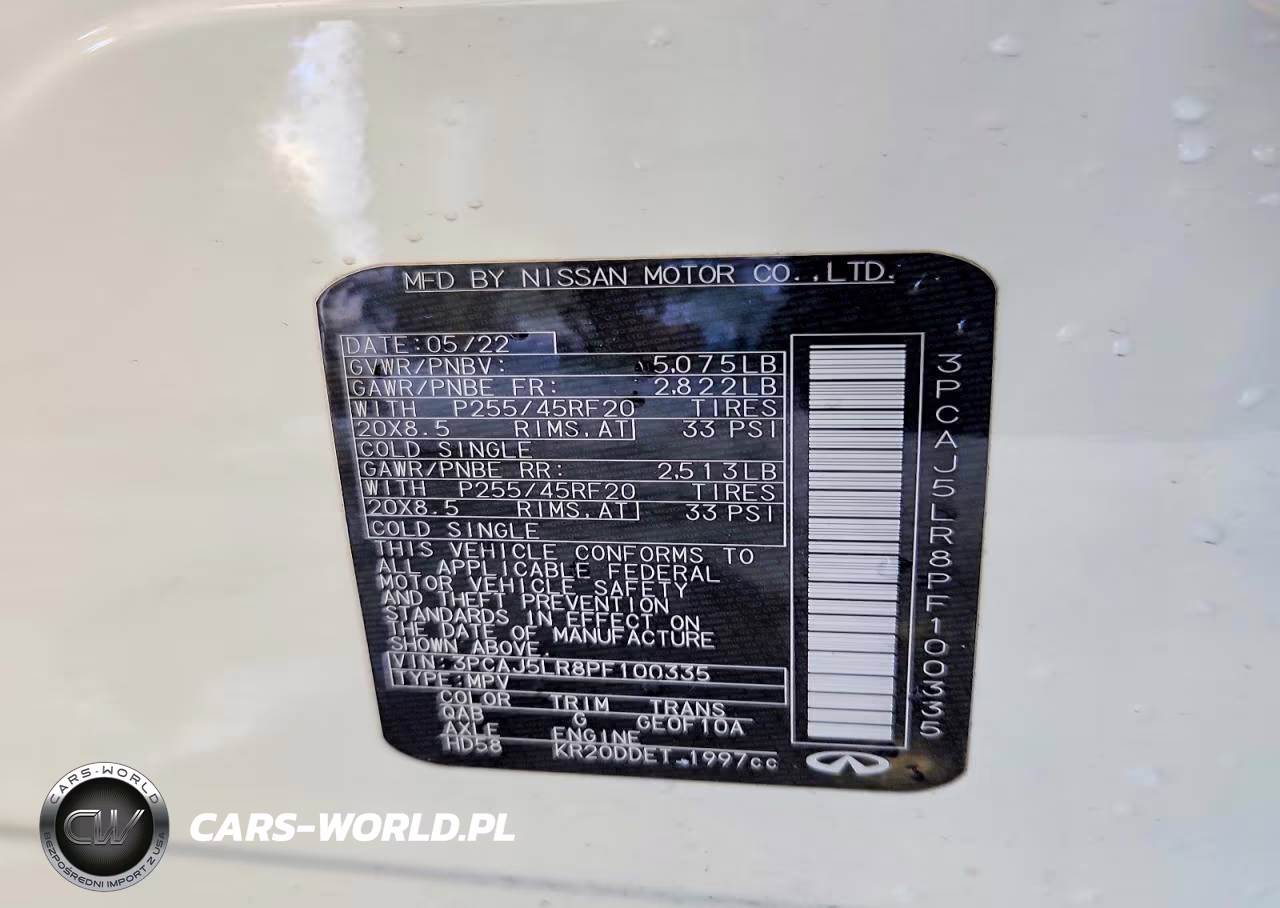 2023 Infiniti Qx55 Sensory VIN:3PCAJ5LR8PF100335 - 14