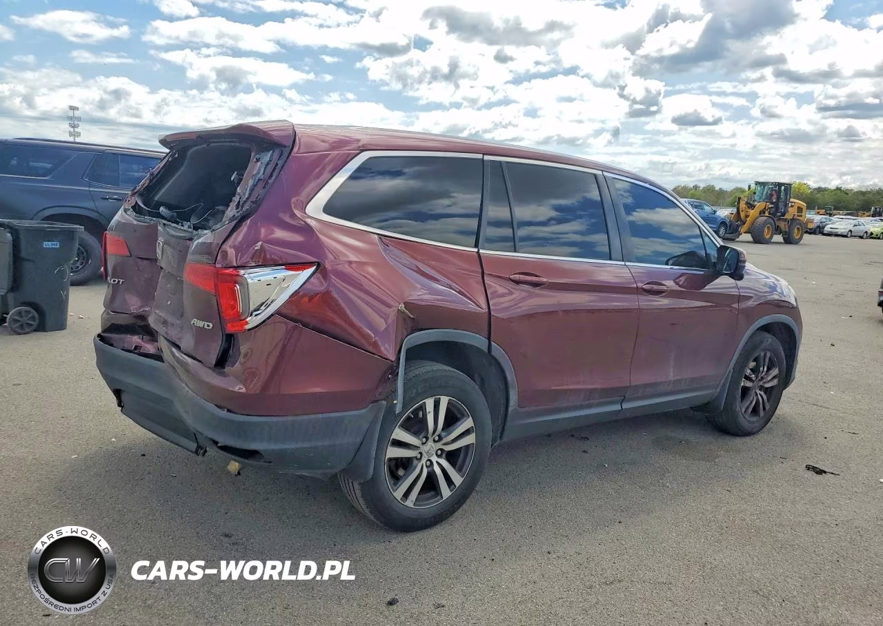 2018 Honda Pilot Exl VIN:5FNYF6H57JB024562 - 3