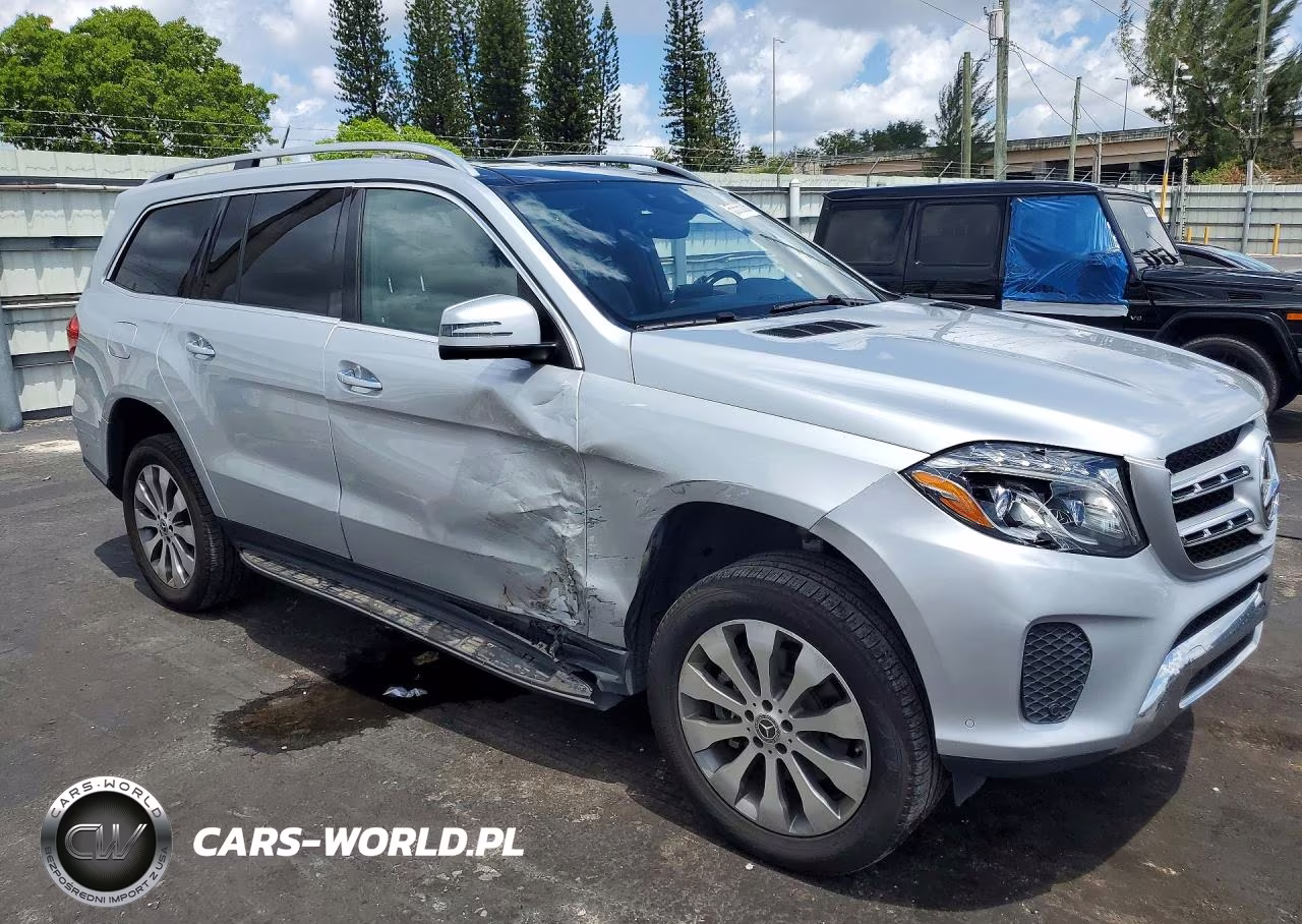2019 Mercedes-Benz Gls 450 4Matic VIN:4JGDF6EE8KB201199 - 4