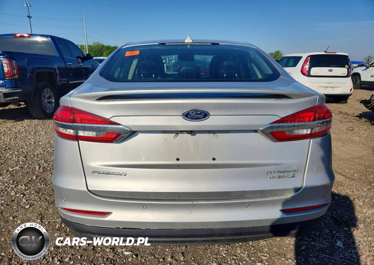 2019 Ford Fusion Titanium VIN:3FA6P0RU6KR259323 - 6