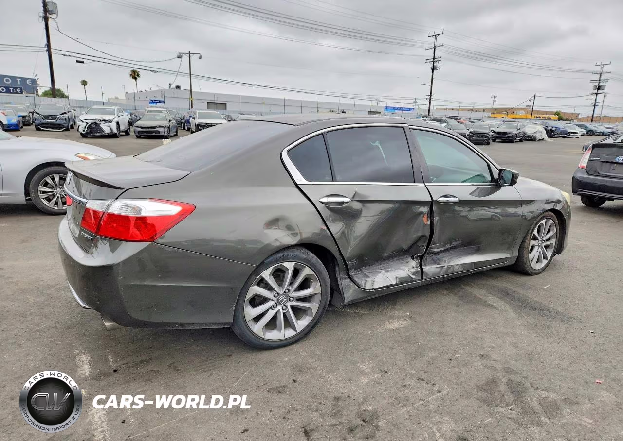 2014 Honda Accord Sport VIN:1HGCR2F53EA250675 - 3