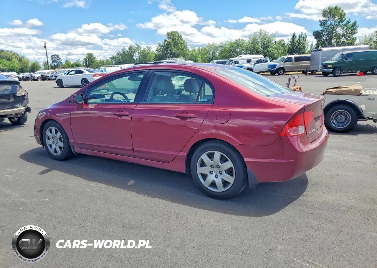 2008 Honda Civic Lx VIN:2HGFA16508H530848 - 2