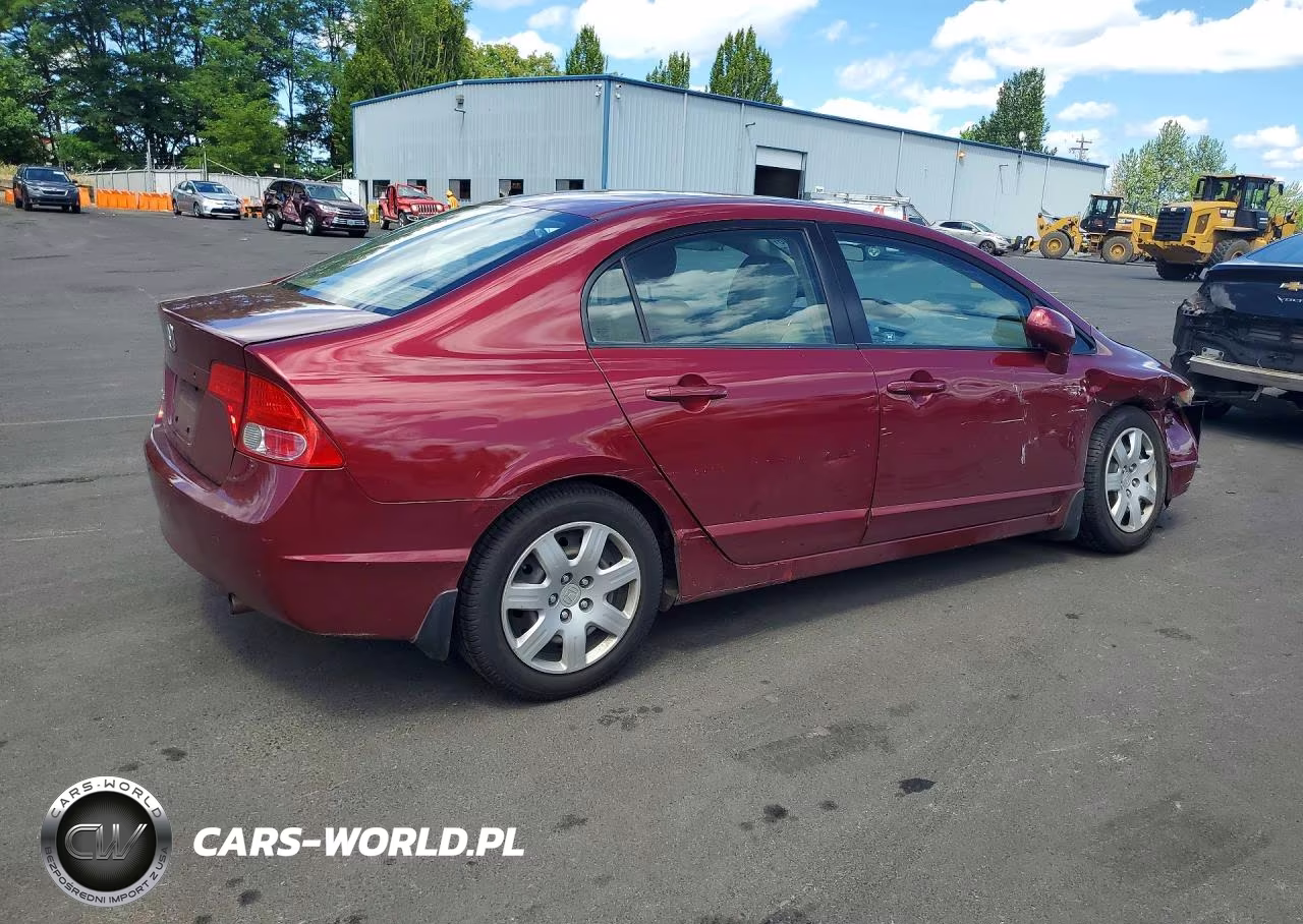 2008 Honda Civic Lx VIN:2HGFA16508H530848 - 3