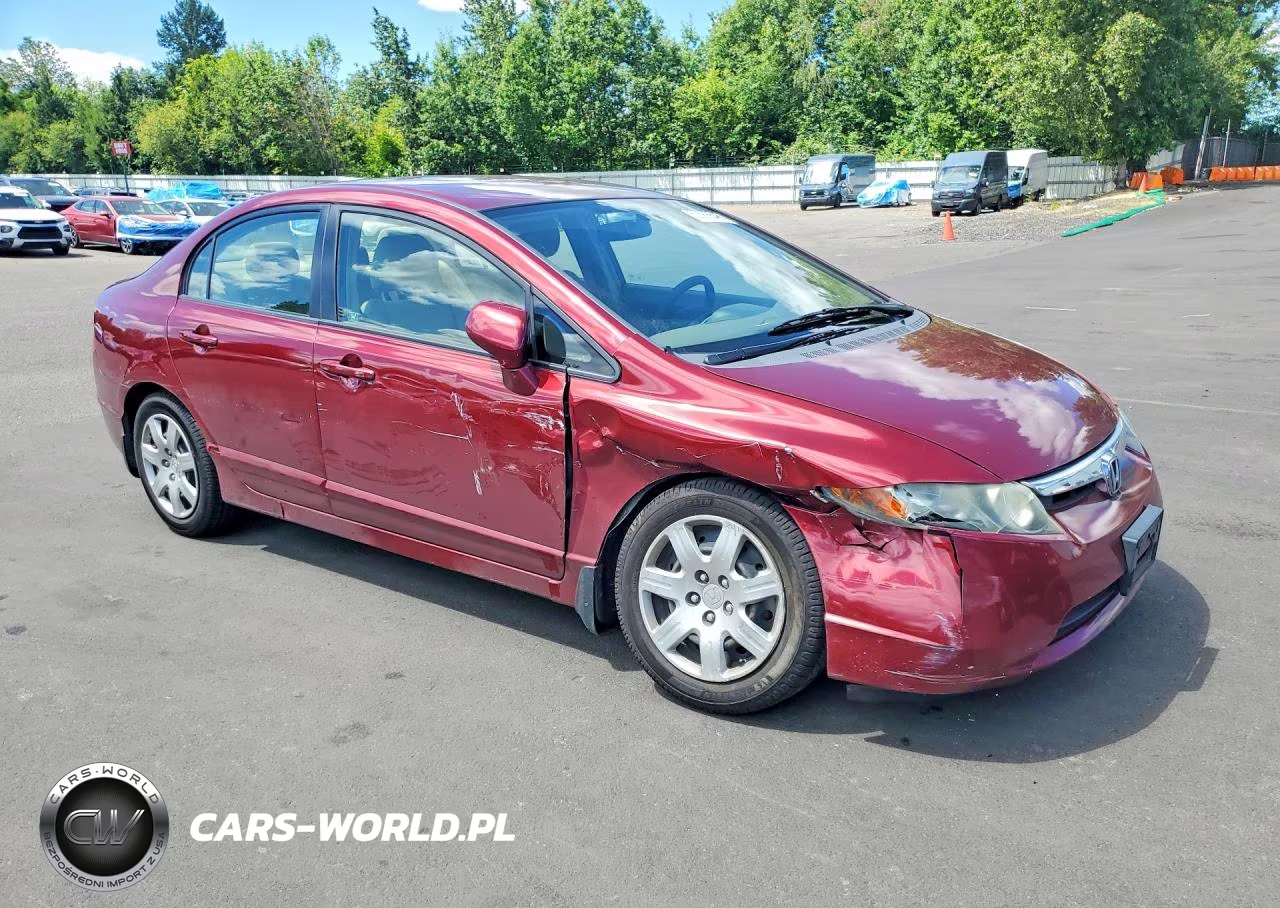 2008 Honda Civic Lx VIN:2HGFA16508H530848 - 4