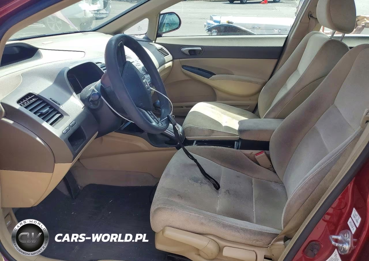 2008 Honda Civic Lx VIN:2HGFA16508H530848 - 7
