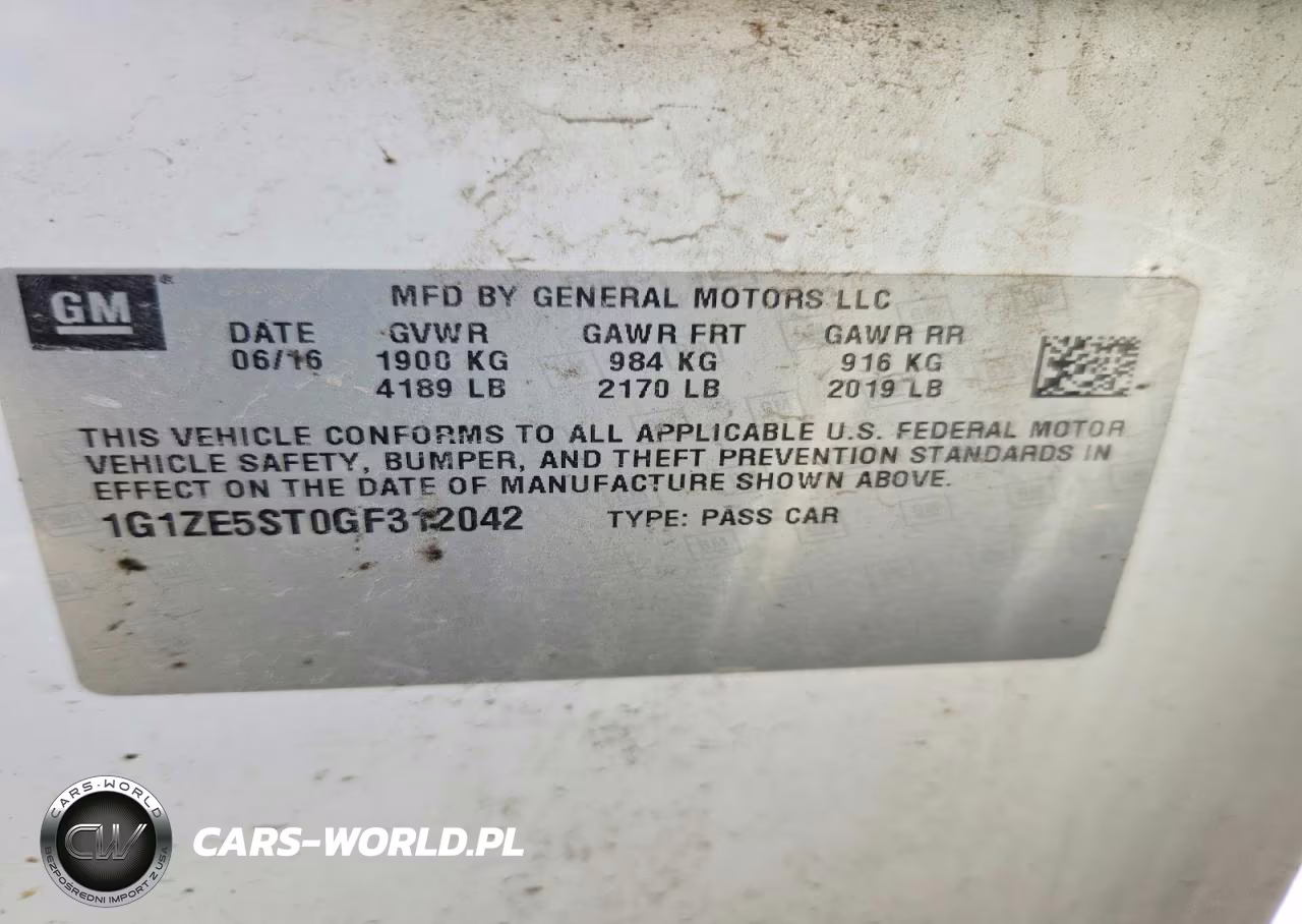 2016 Chevrolet Malibu Lt VIN:1G1ZE5ST0GF312042 - 12