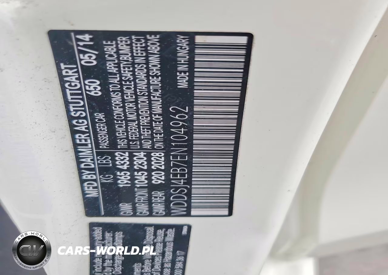 2014 Mercedes-Benz Cla 250 VIN:WDDSJ4EB7EN104962 - 13