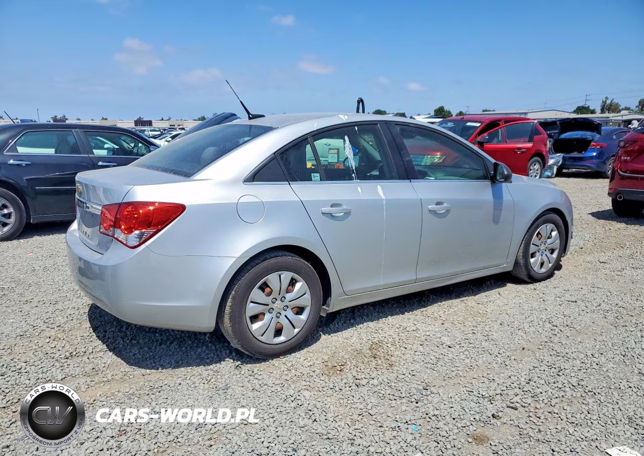 2012 Chevrolet Cruze Ls VIN:1G1PC5SH6C7203341 - 3