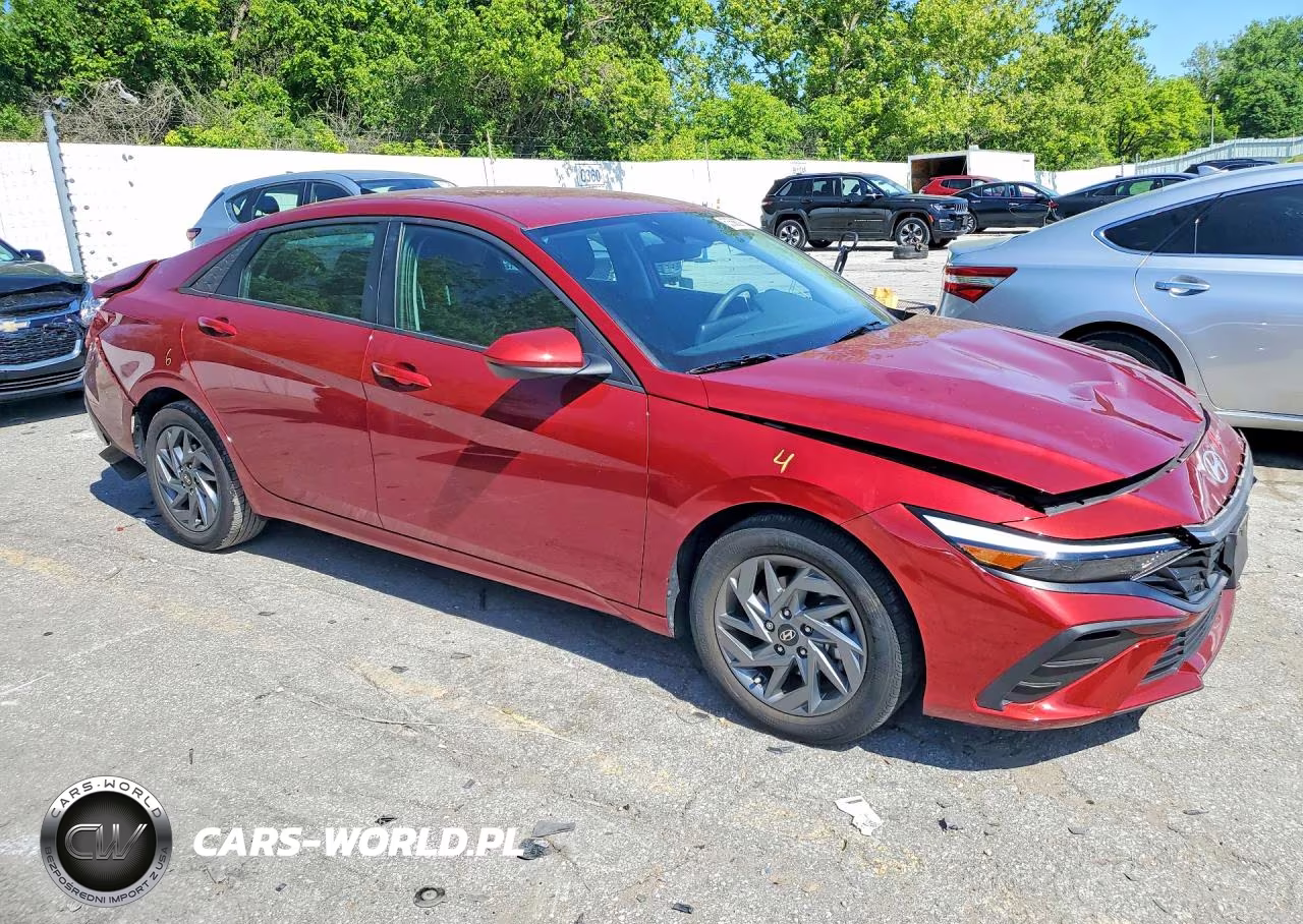 2024 Hyundai Elantra Sel VIN:KMHLM4DG7RU786669 - 4