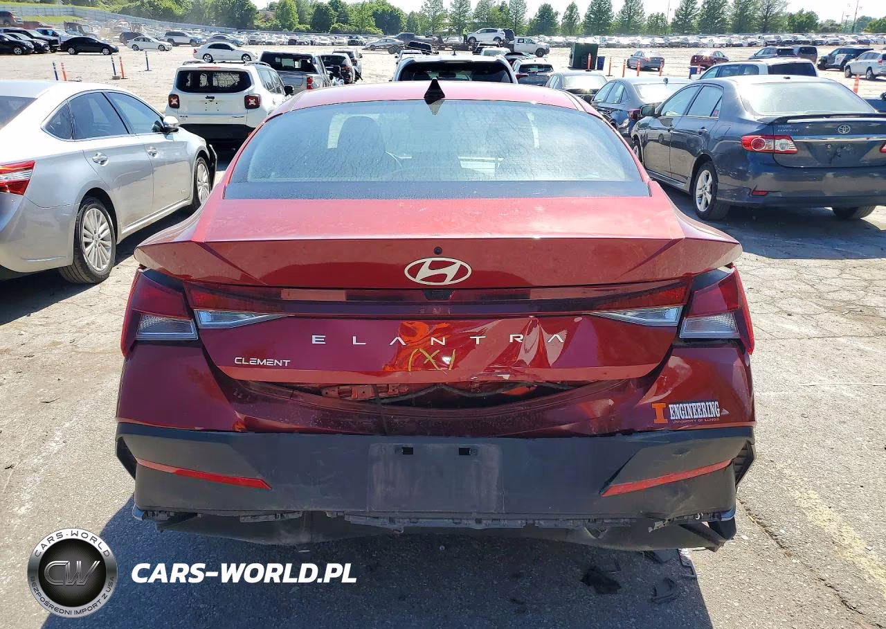 2024 Hyundai Elantra Sel VIN:KMHLM4DG7RU786669 - 6
