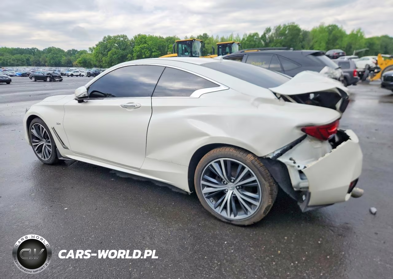 2018 Infiniti Q60 3.0T Luxe VIN:JN1EV7EL1JM390428 - 2