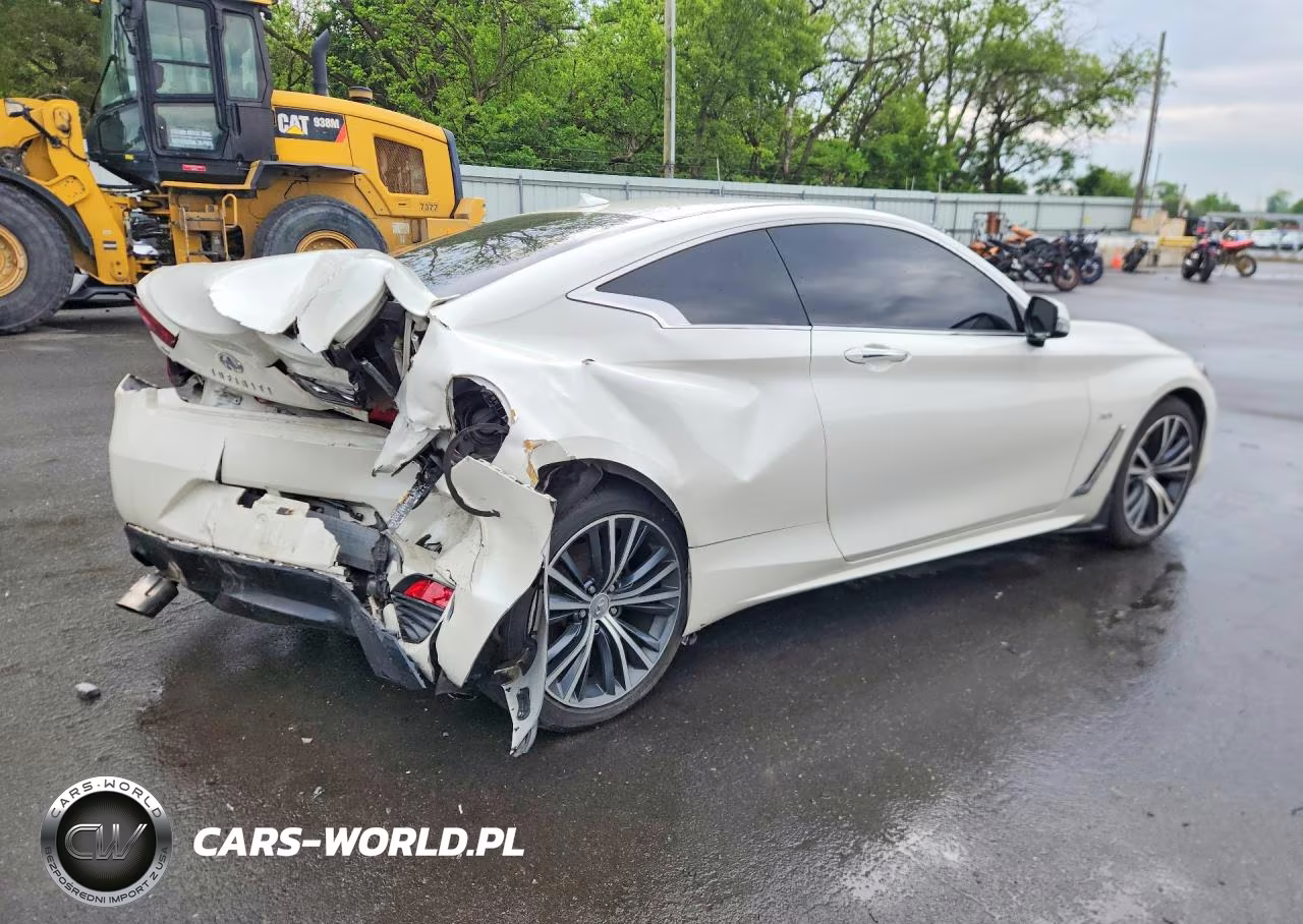 2018 Infiniti Q60 3.0T Luxe VIN:JN1EV7EL1JM390428 - 3
