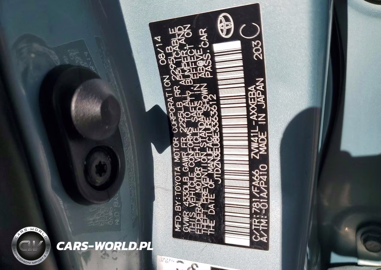 2014 Toyota Prius V Three VIN:JTDZN3EU8E3363612 - 12