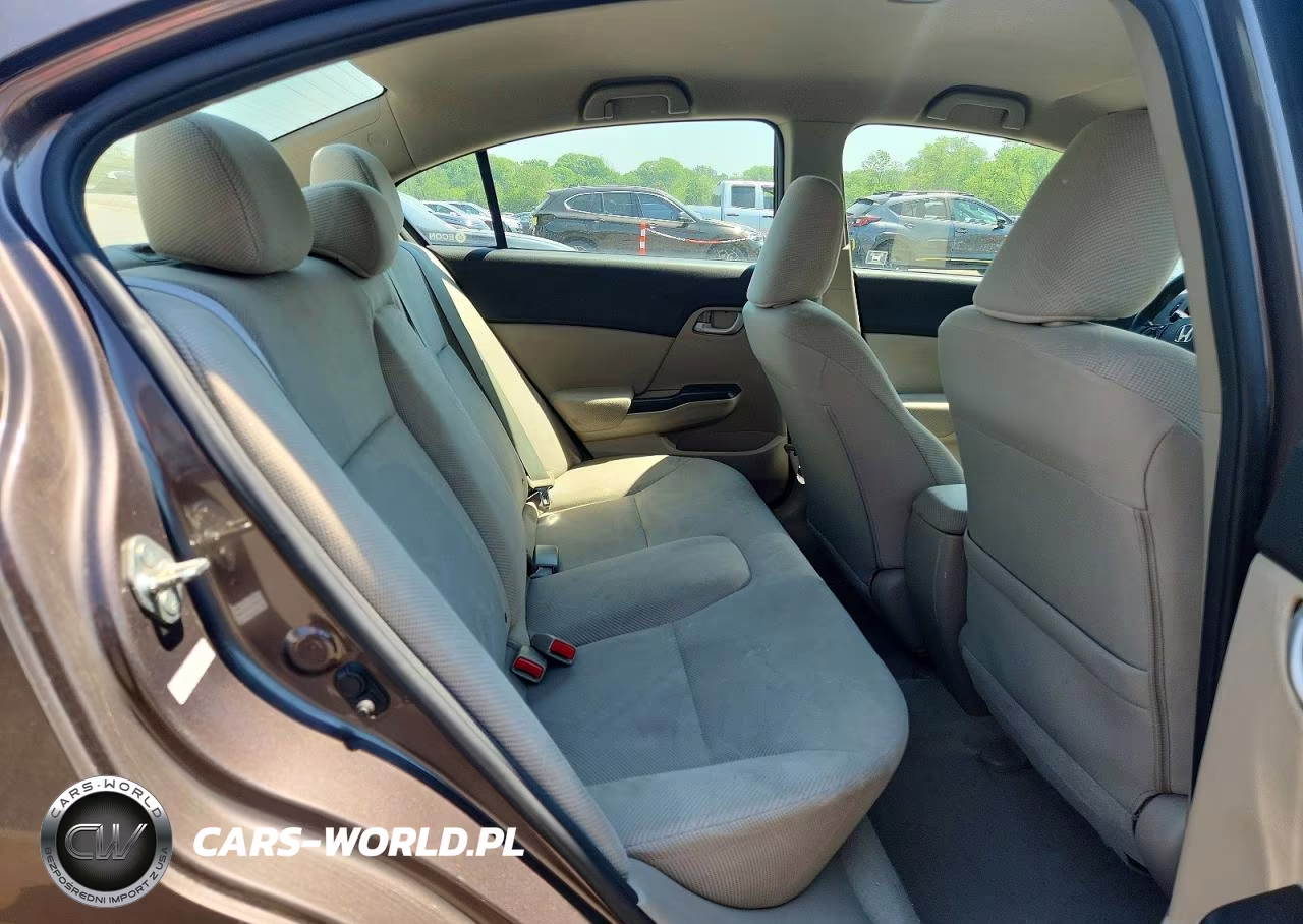 2012 Honda Civic Lx VIN:2HGFB2F50CH542140 - 10