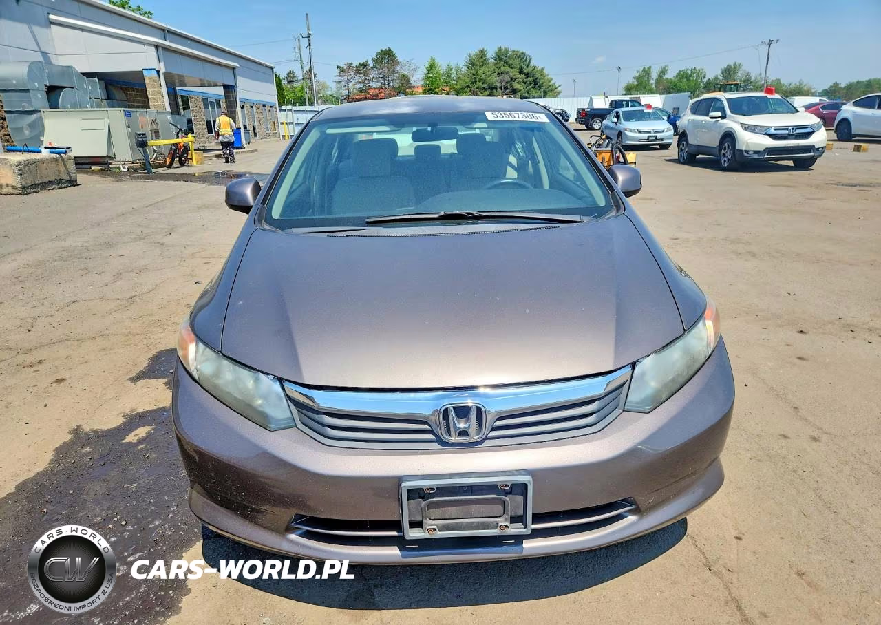 2012 Honda Civic Lx VIN:2HGFB2F50CH542140 - 5
