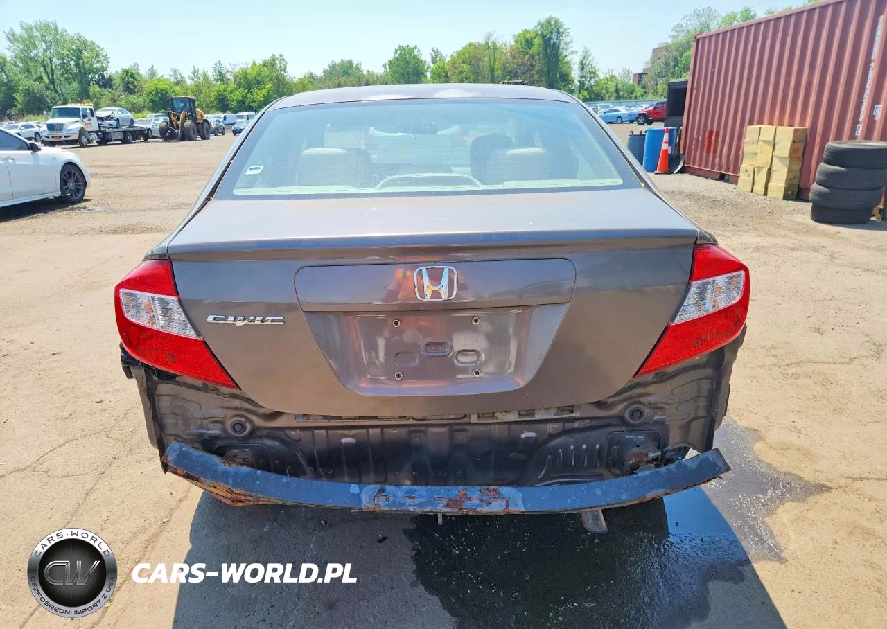 2012 Honda Civic Lx VIN:2HGFB2F50CH542140 - 6