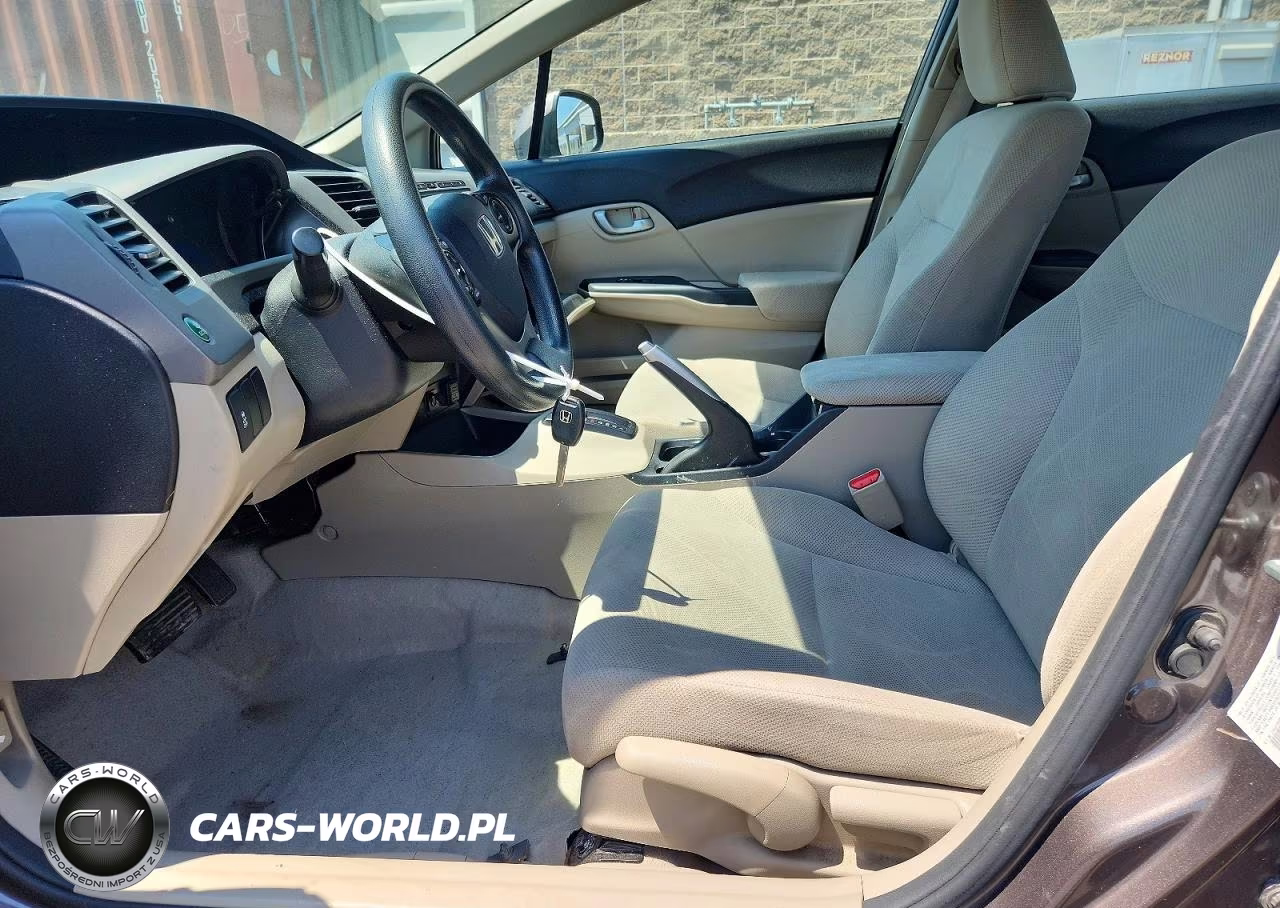 2012 Honda Civic Lx VIN:2HGFB2F50CH542140 - 7
