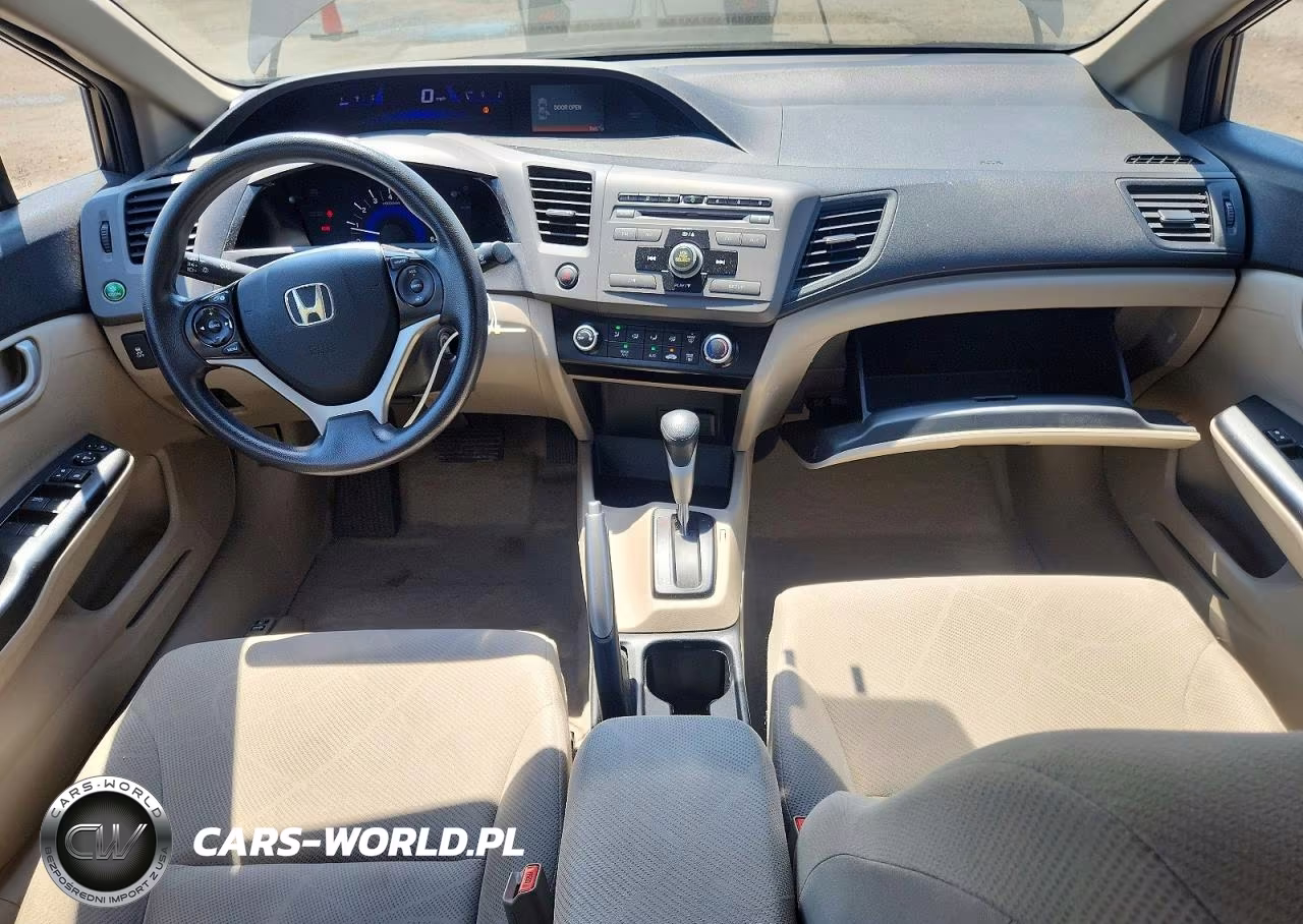 2012 Honda Civic Lx VIN:2HGFB2F50CH542140 - 8