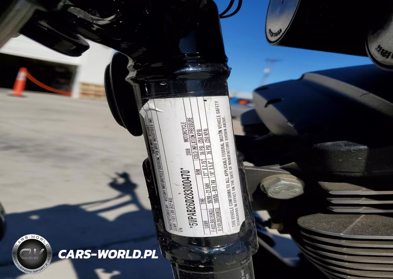 2008 Victory Motorcycles Vegas 8-Ball VIN:5VPAB26D283000470 - 9