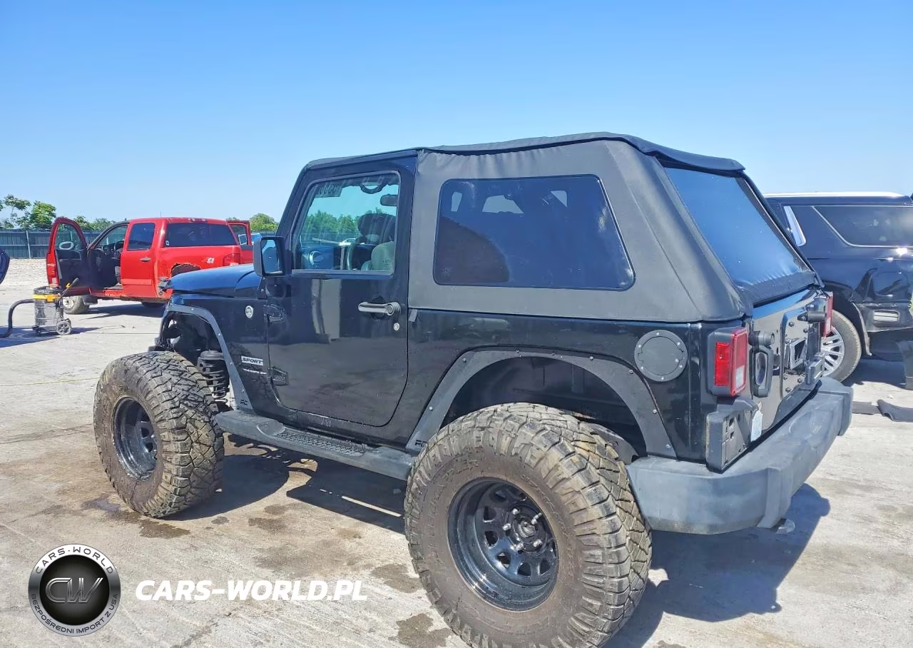 2012 Jeep Wrangler Sport VIN:1C4AJWAG6CL192205 - 2
