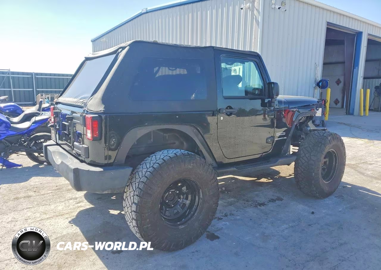 2012 Jeep Wrangler Sport VIN:1C4AJWAG6CL192205 - 3