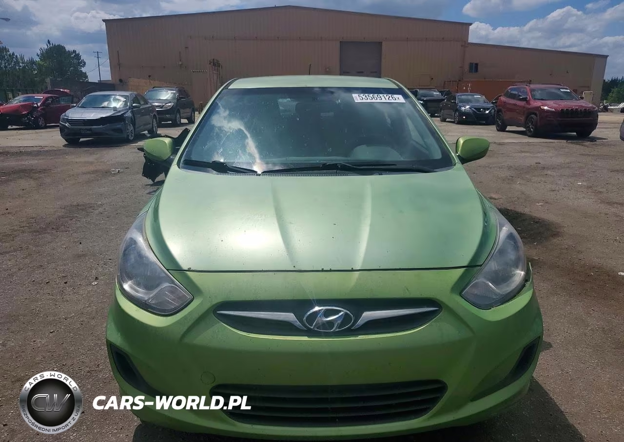 2014 Hyundai Accent Gs VIN:KMHCT5AE0EU182578 - 5