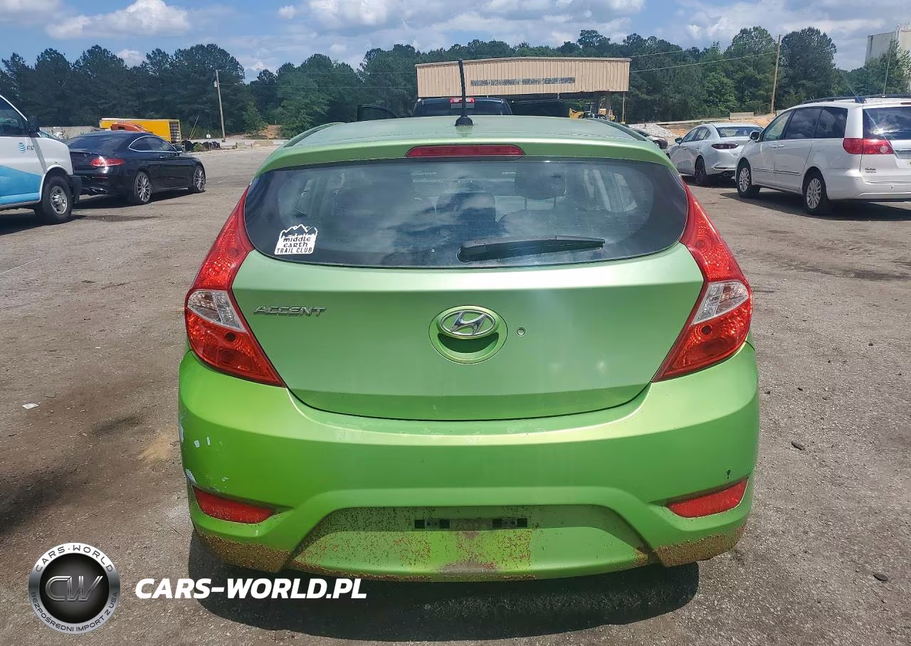 2014 Hyundai Accent Gs VIN:KMHCT5AE0EU182578 - 6