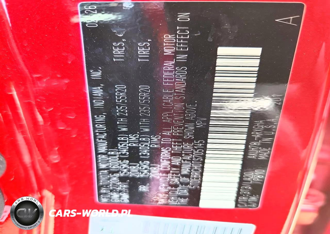 2026 Toyota Highlander Hybrid Platinum VIN:5TDEBRCH0TS705145 - 13