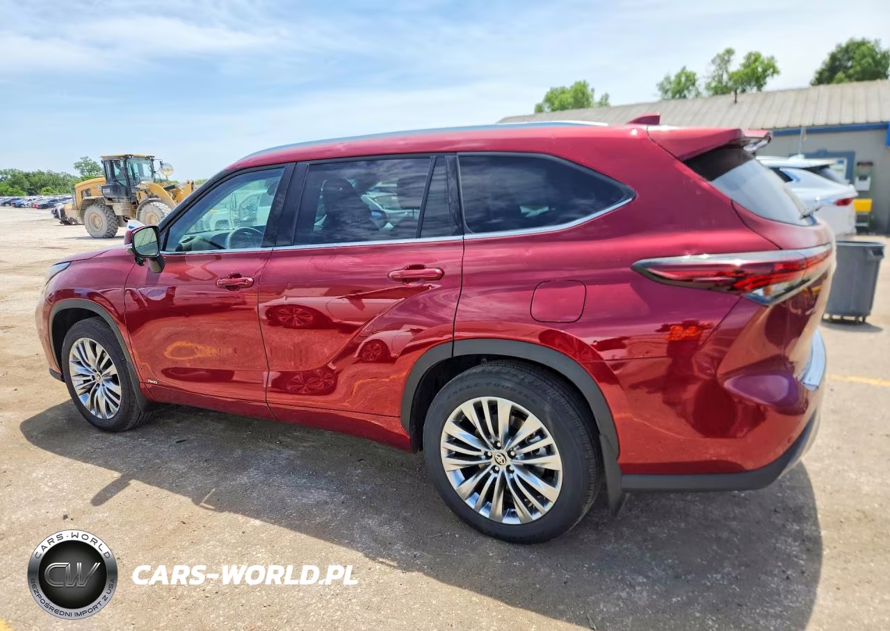 2026 Toyota Highlander Hybrid Platinum VIN:5TDEBRCH0TS705145 - 2