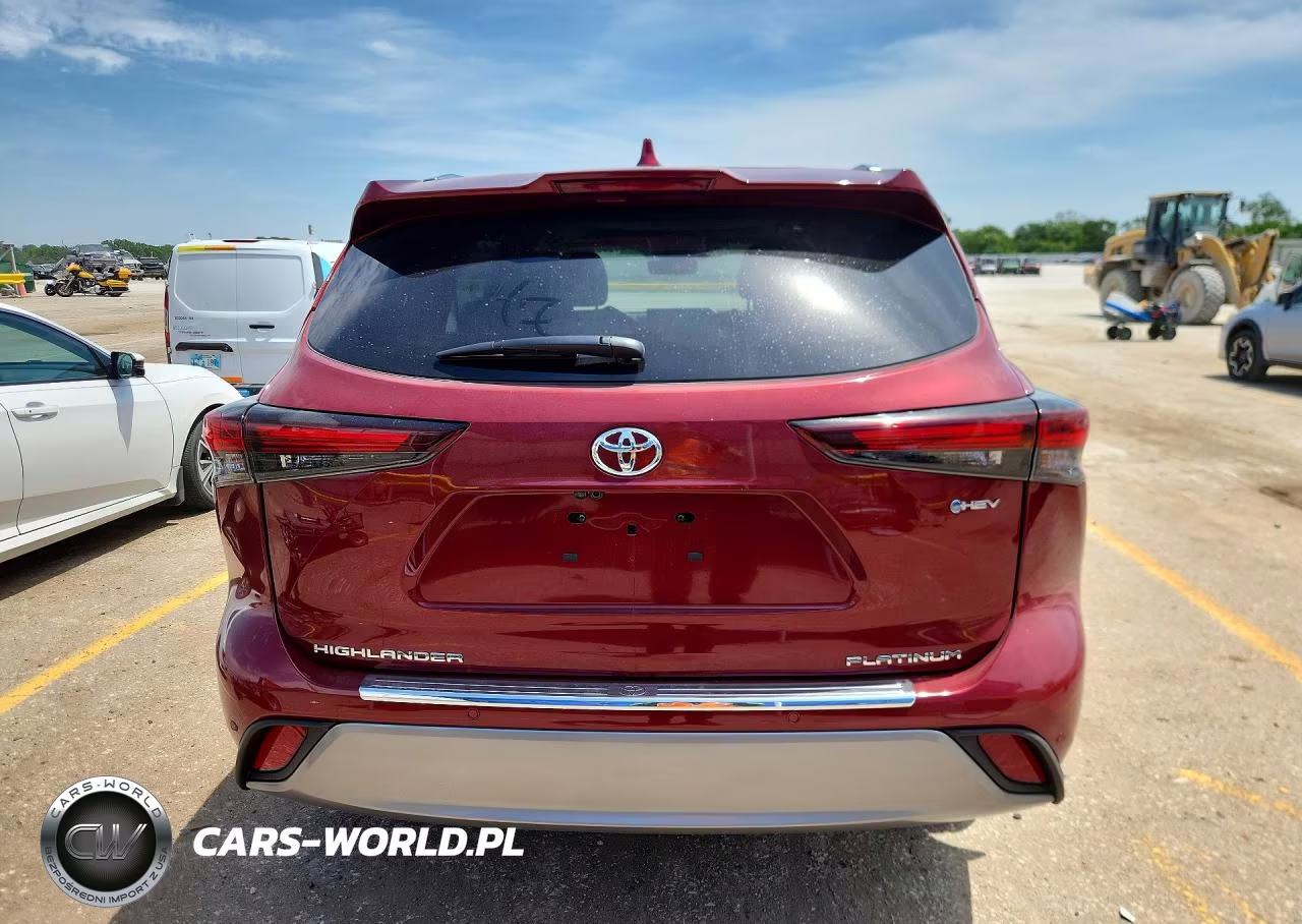 2026 Toyota Highlander Hybrid Platinum VIN:5TDEBRCH0TS705145 - 6