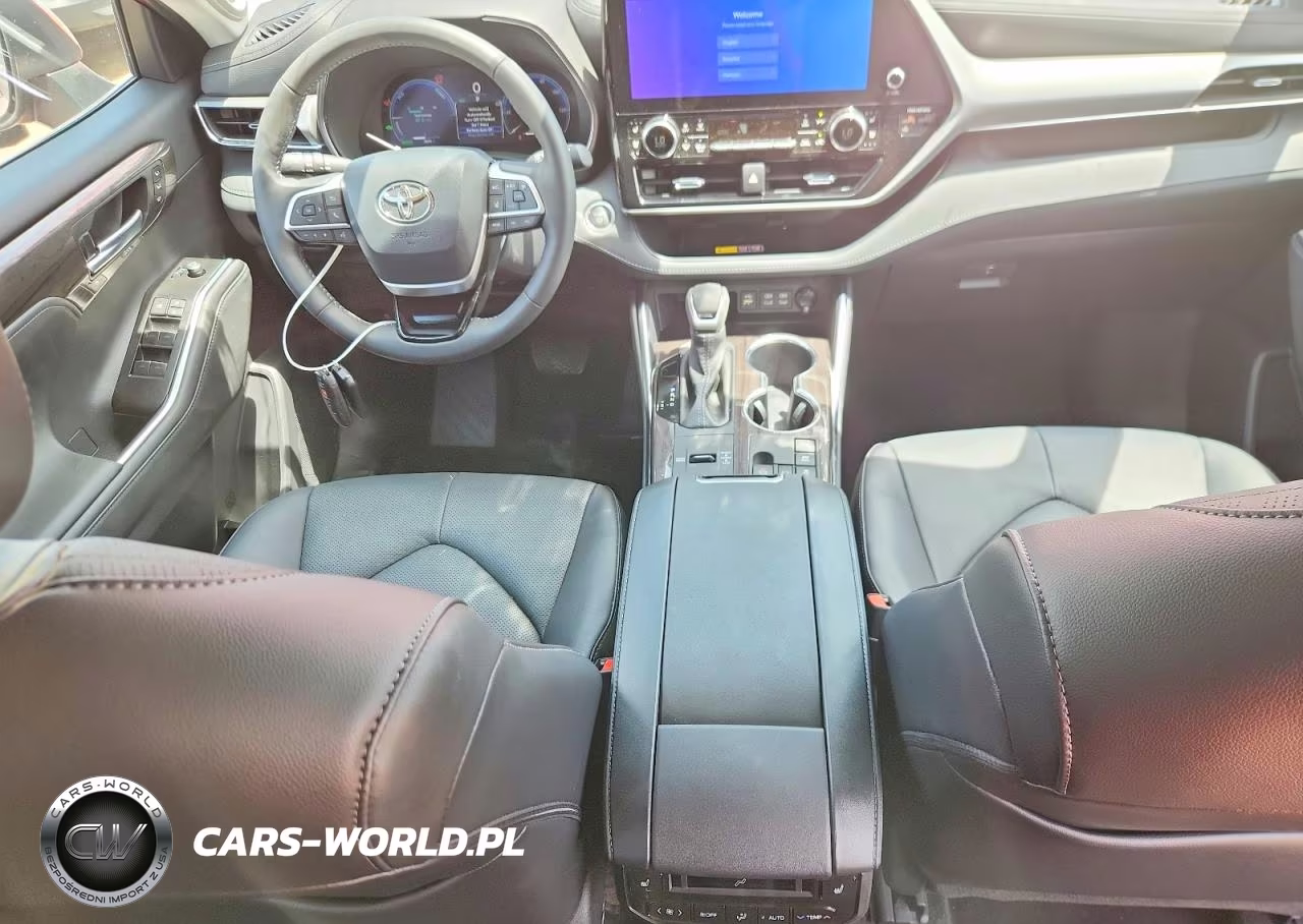 2026 Toyota Highlander Hybrid Platinum VIN:5TDEBRCH0TS705145 - 8