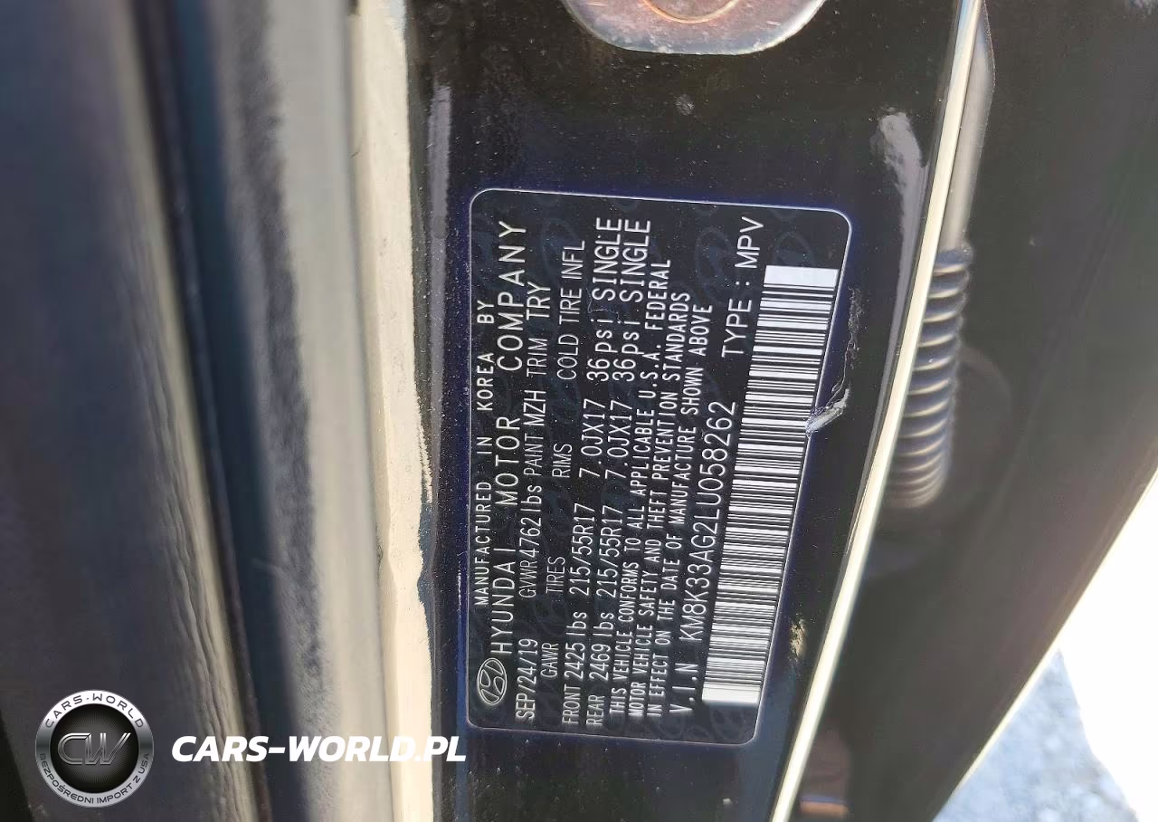 2020 Hyundai Kona Limited VIN:KM8K33AG2LU058262 - 12