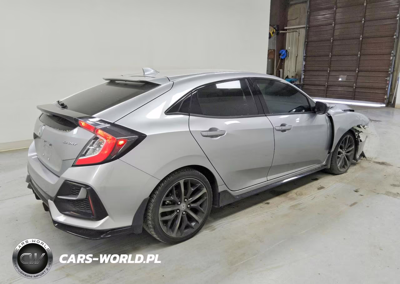 2021 Honda Civic Sport VIN:SHHFK7H45MU218509 - 3