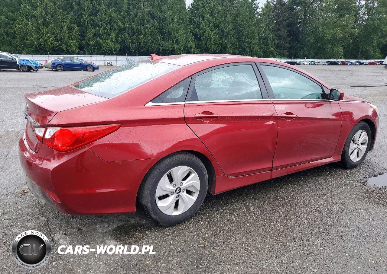 2014 Hyundai Sonata Gls VIN:5NPEB4ACXEH820306 - 3