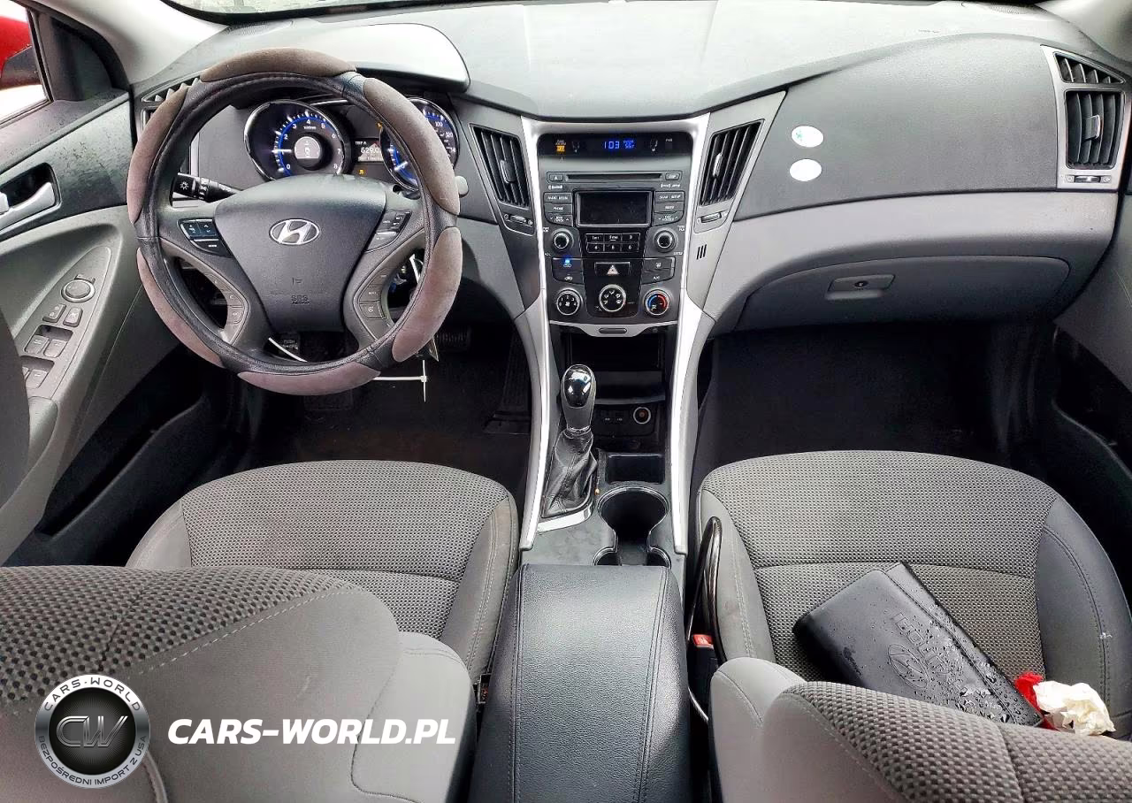 2014 Hyundai Sonata Gls VIN:5NPEB4ACXEH820306 - 8