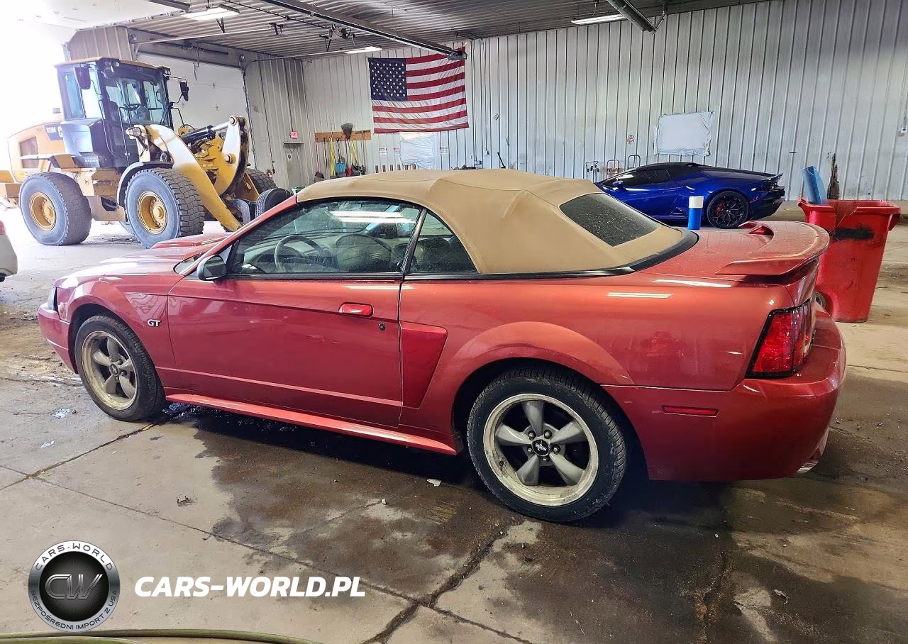 2002 Ford Mustang Gt VIN:1FAFP45X52F239309 - 2