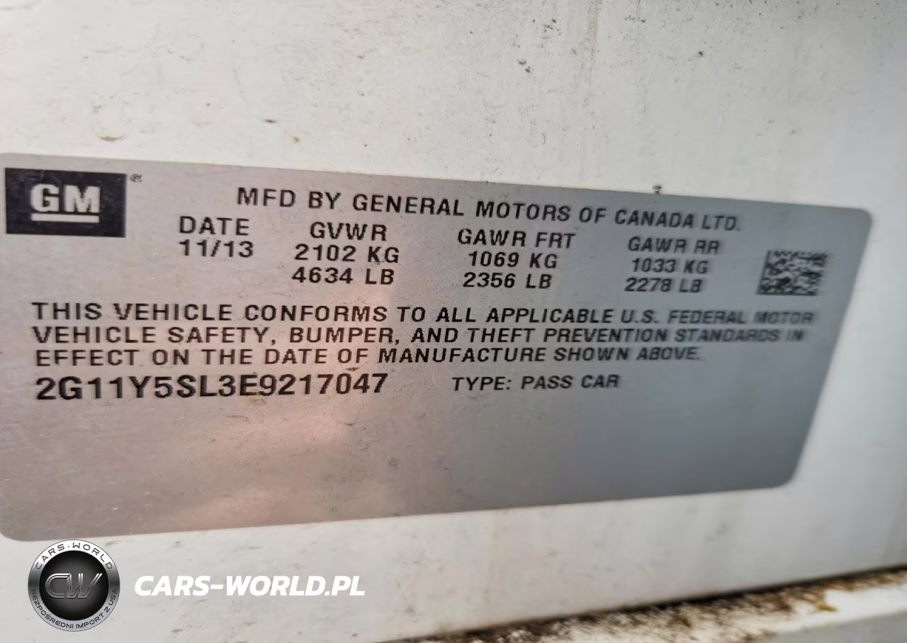 2014 Chevrolet Impala Ls VIN:2G11Y5SL3E9217047 - 12