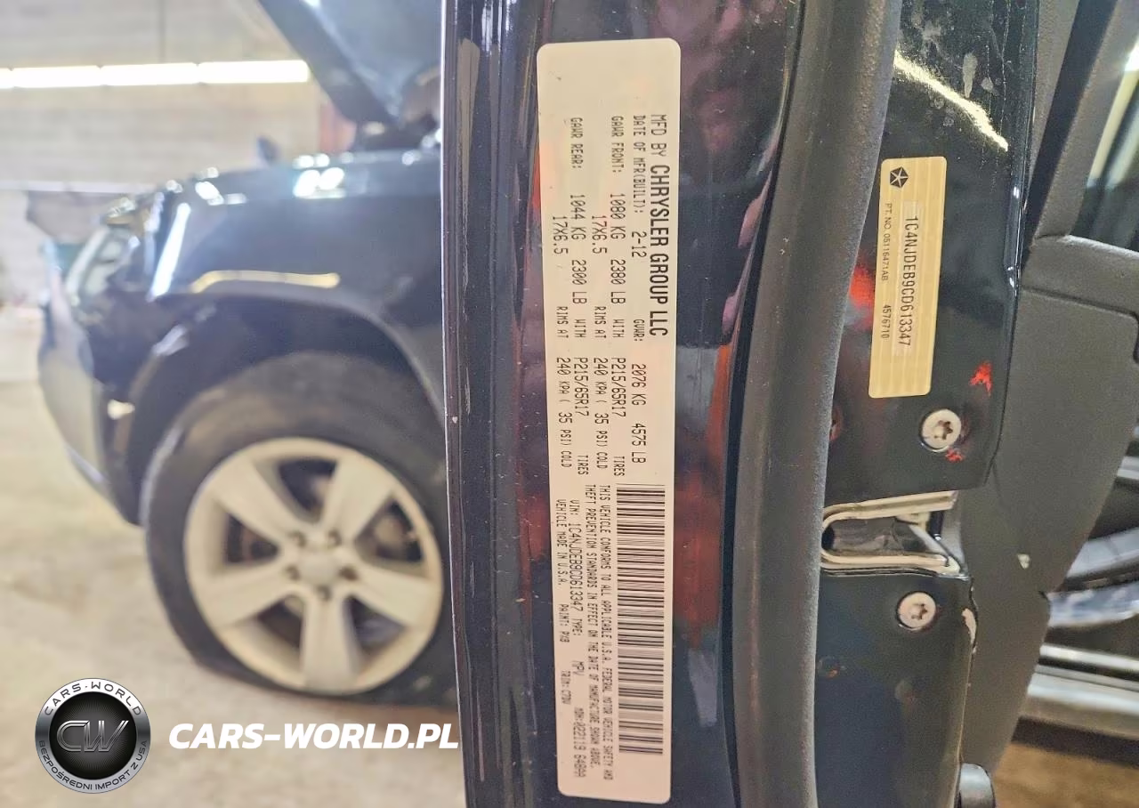 2012 Jeep Compass VIN:1C4NJDEB9CD613347 - 13