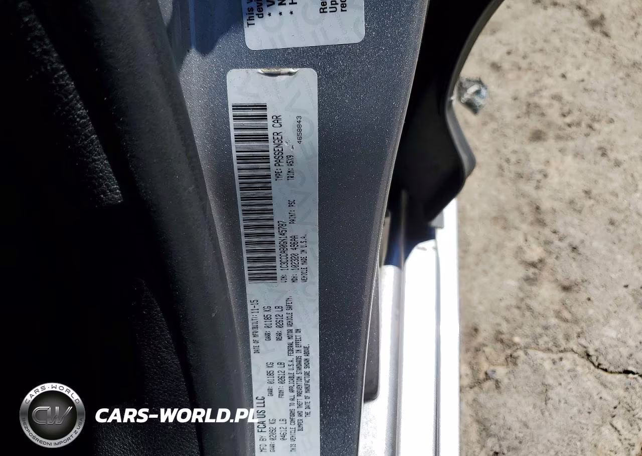 2016 Chrysler 200 Limited VIN:1C3CCCAB0GN145787 - 12